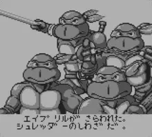 Image n° 1 - screenshots  : Teenage Mutant Ninja Turtles